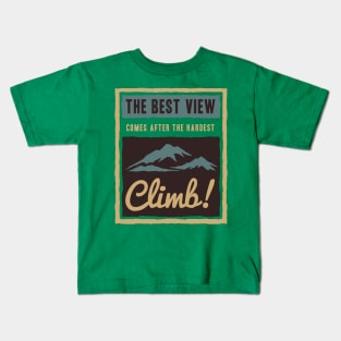 The Best View Kids T-Shirt